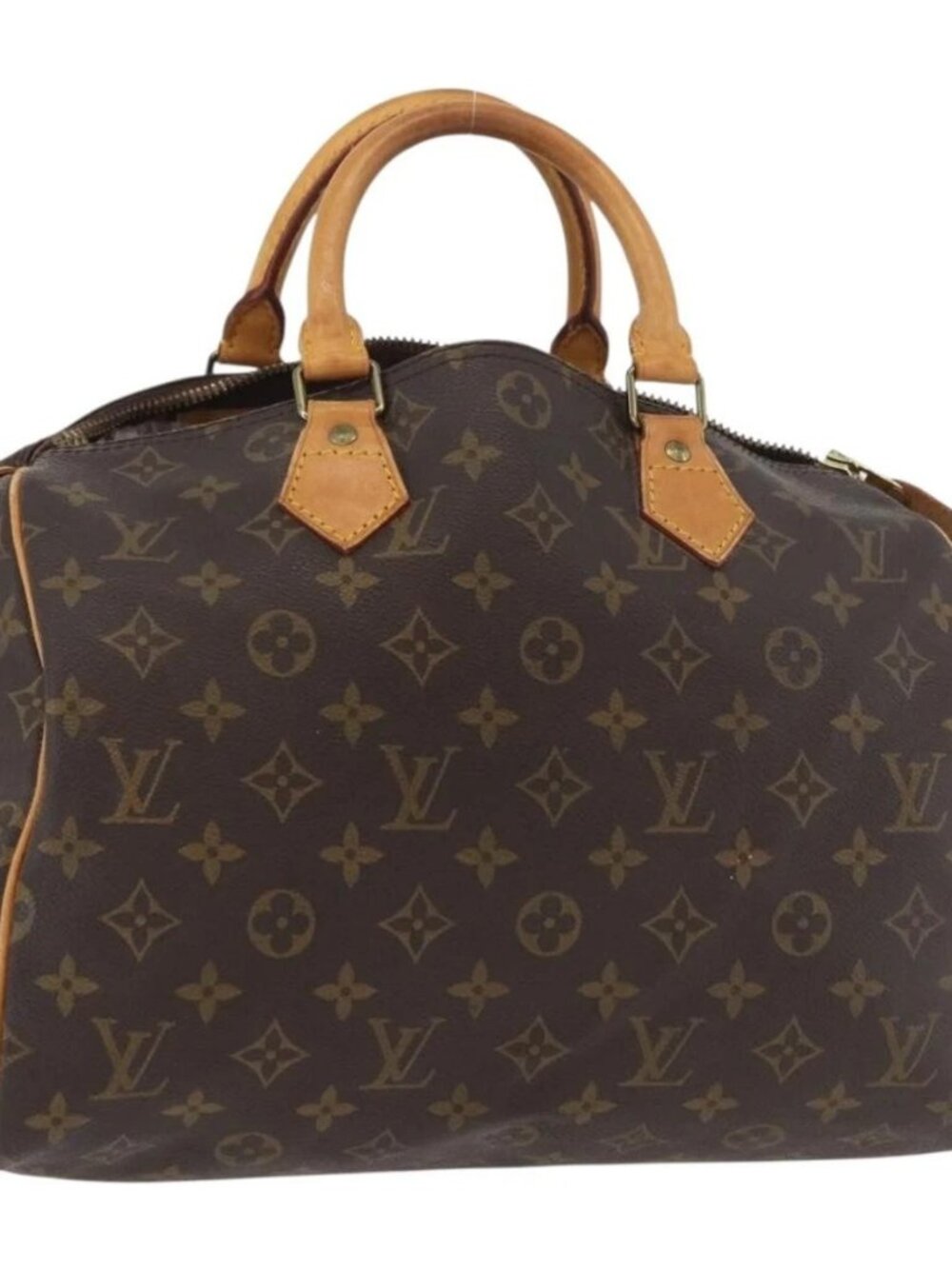 LOUIS VUITTON Monogram Speedy 30 Hand Bag M41526 LV Auth 177676